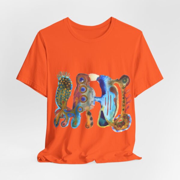 "The Parrot" Print on Unisex Tee