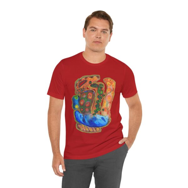"A Thousand Eyes, Looking In" Print on Unisex T-Shirt