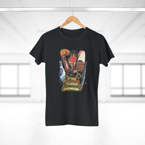 "Digging" Print on Women's T-Shirt