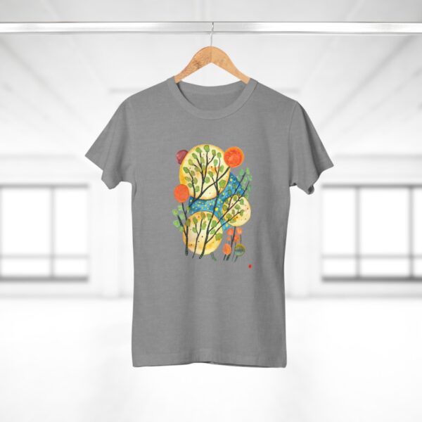 "Worlds" Print on Women's T-Shirt