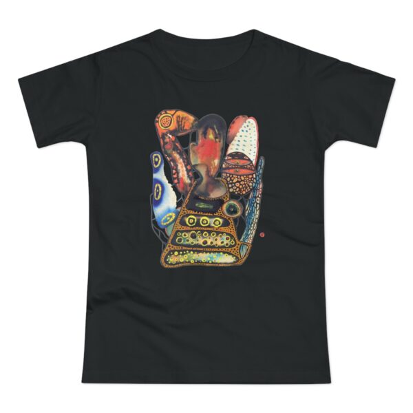 "Digging" Print on Women's T-Shirt