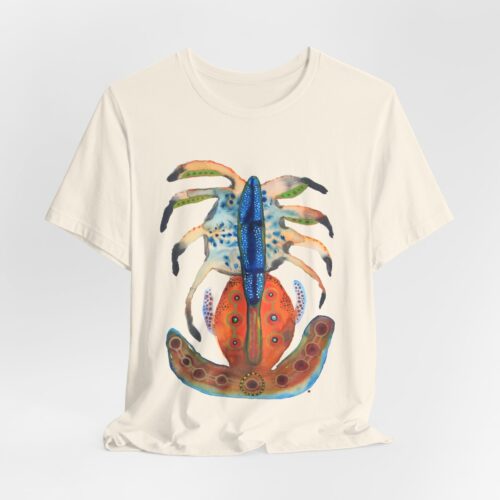 "Moulting" Print on Unisex Short Sleeve Tee