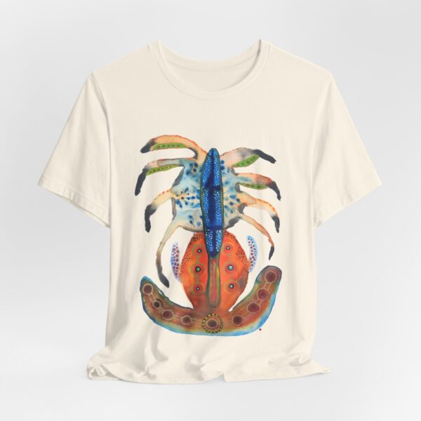 "Moulting" Print on Unisex Short Sleeve Tee