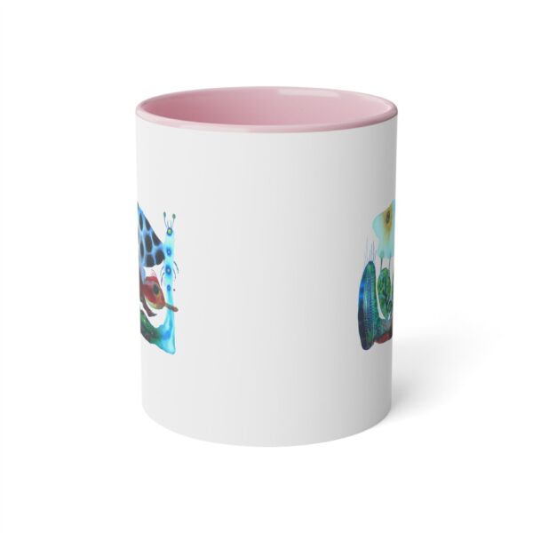 "The Garden Pond" Print on Coffee Mug