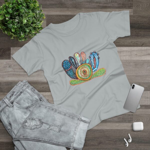 "Inside Out" Print on Woman's T-Shirt