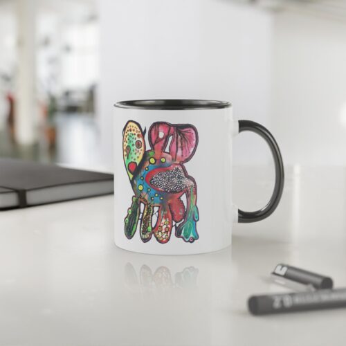 "Just Leaving" Print on Coffee Mug