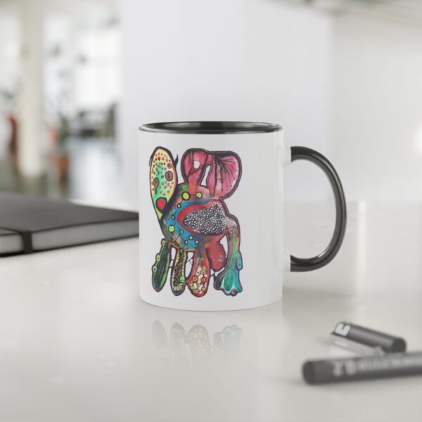 "Just Leaving" Print on Coffee Mug