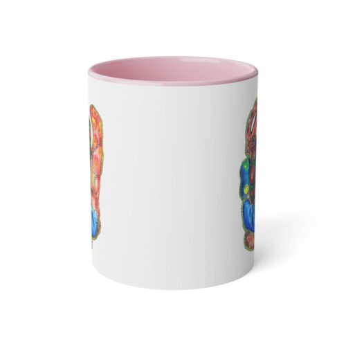 "A Thousand Eyes Looking In" Print on Coffee Mug