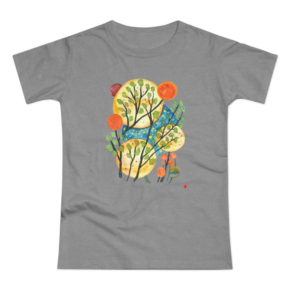 "Worlds" Print on Women's T-Shirt