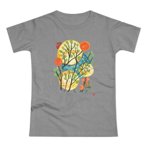 "Worlds" Print on Women's T-Shirt