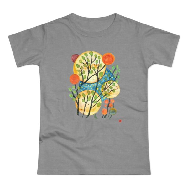 "Worlds" Print on Women's T-Shirt