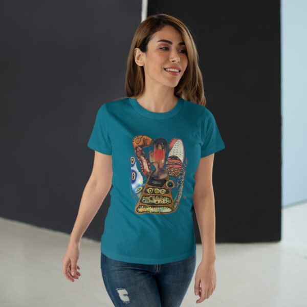 "Digging" Print on Women's T-Shirt