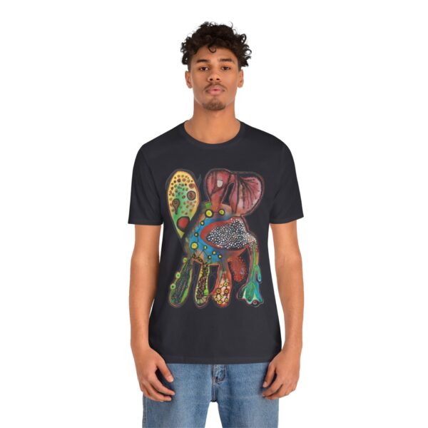 "Just Leaving" Print on Unisex Tee
