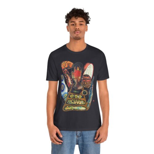 "Digging" Print on Unisex Short Sleeve Tee