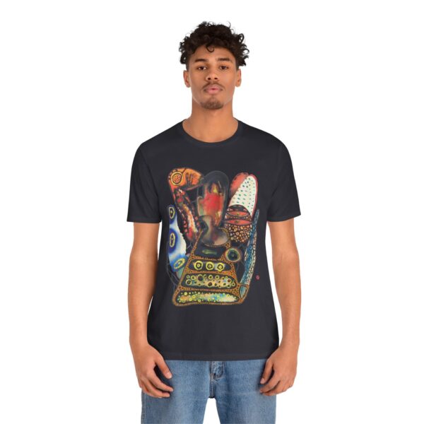 "Digging" Print on Unisex Short Sleeve Tee