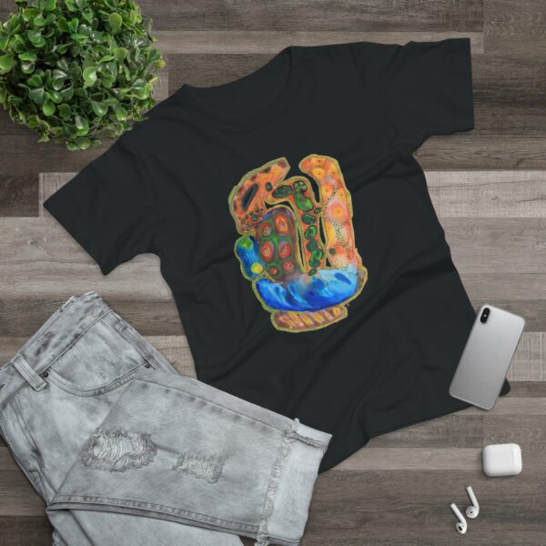 "A Thousand Eyes, Looking In" Print on Women's T-Shirt