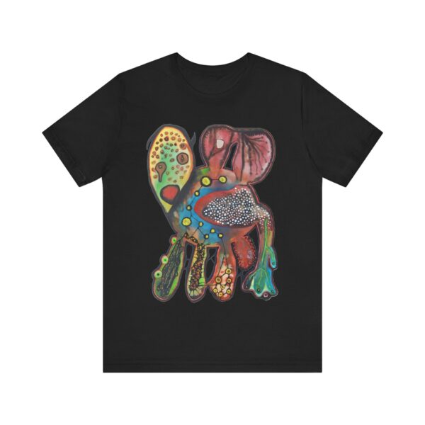 "Just Leaving" Print on Unisex Tee