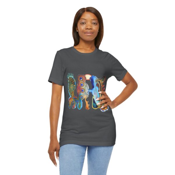 "The Parrot" Print on Unisex Tee