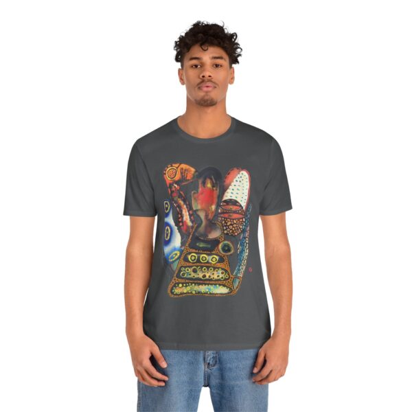 "Digging" Print on Unisex Short Sleeve Tee