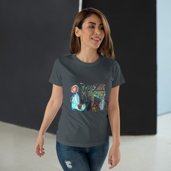 "Hearding" Print on Women's T-Shirt