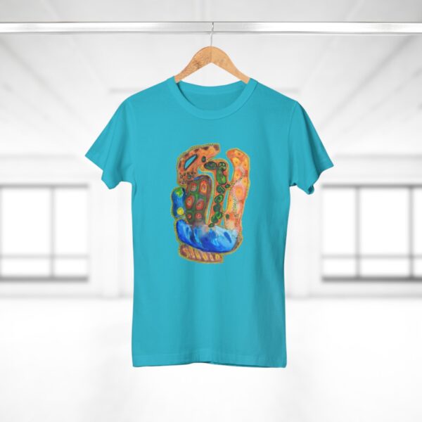 "A Thousand Eyes, Looking In" Print on Women's T-Shirt