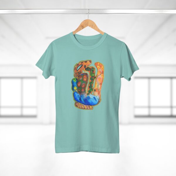"A Thousand Eyes, Looking In" Print on Women's T-Shirt