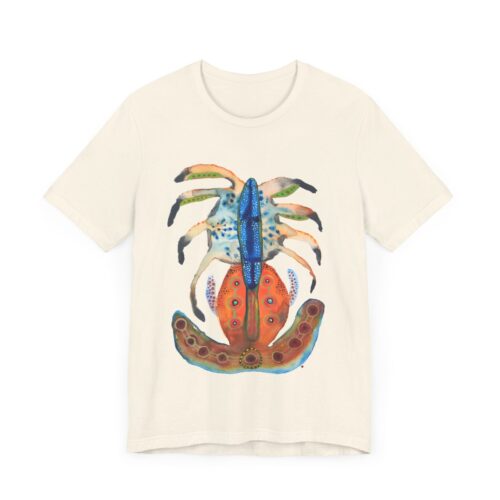 "Moulting" Print on Unisex Short Sleeve Tee