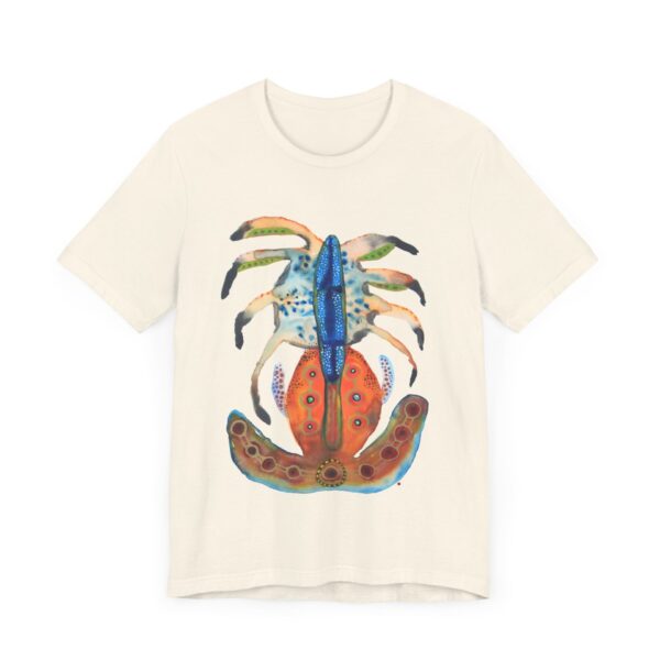 "Moulting" Print on Unisex Short Sleeve Tee