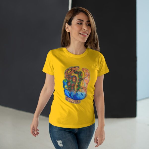 "A Thousand Eyes, Looking In" Print on Women's T-Shirt