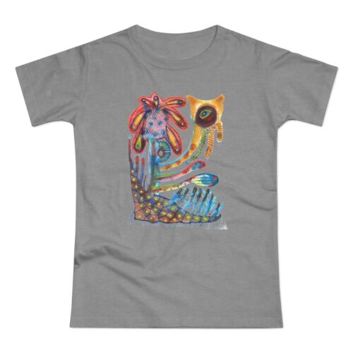 "Watchfulness" Print on T-Shirt for Women
