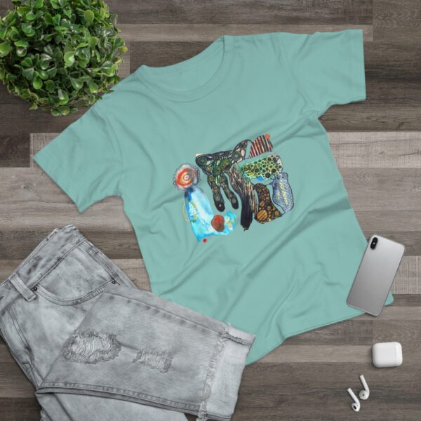 "Hearding" Print on Women's T-Shirt