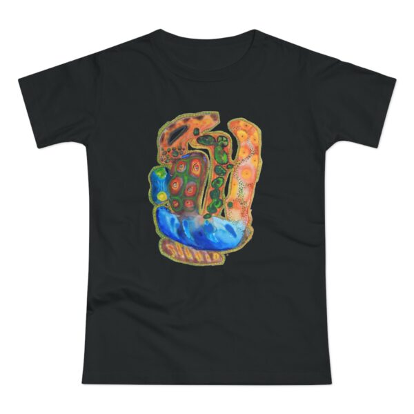 "A Thousand Eyes, Looking In" Print on Women's T-Shirt
