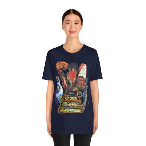 "Digging" Print on Unisex Short Sleeve Tee