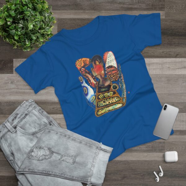 "Digging" Print on Women's T-Shirt