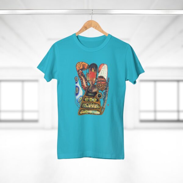 "Digging" Print on Women's T-Shirt