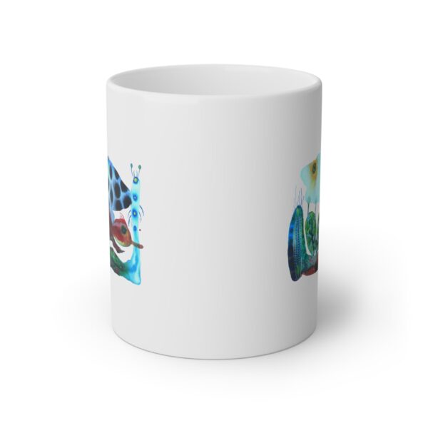 "The Garden Pond" Print on Coffee Mug