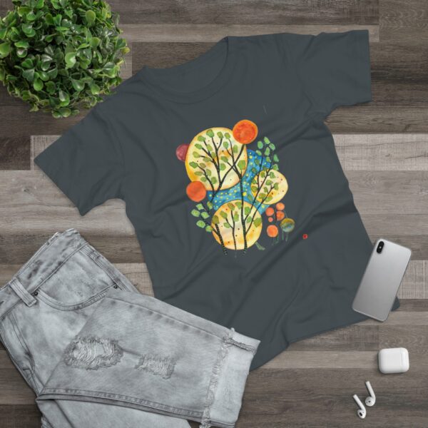 "Worlds" Print on Women's T-Shirt