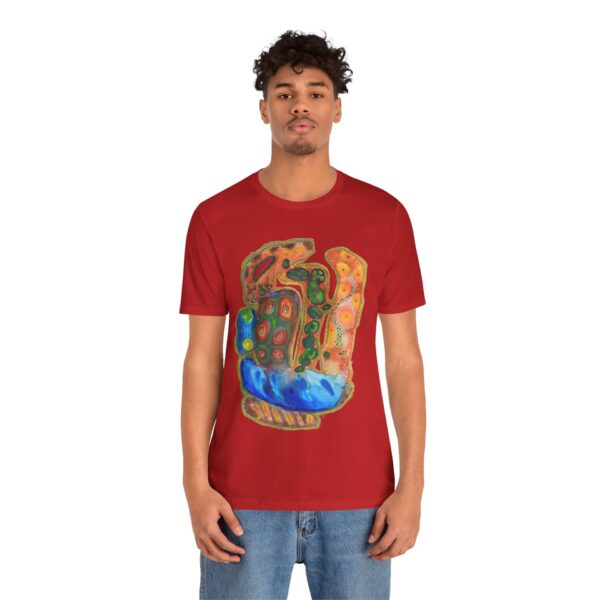 "A Thousand Eyes, Looking In" Print on Unisex T-Shirt