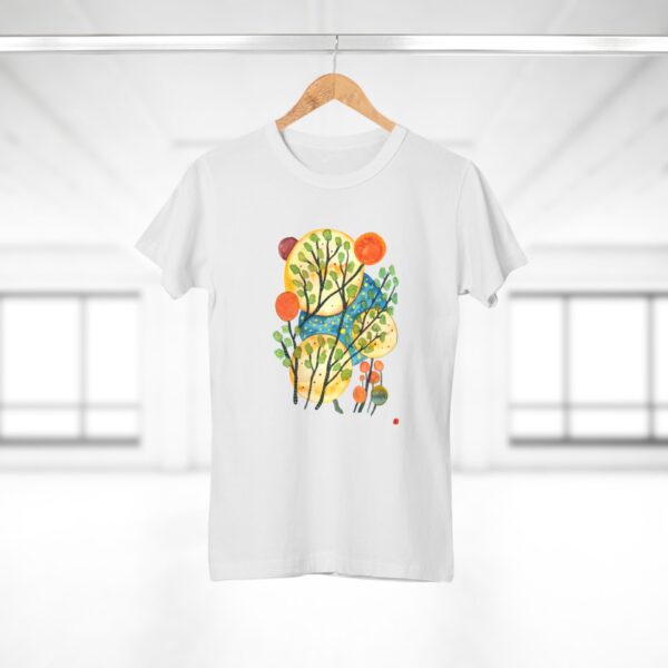 "Worlds" Print on Women's T-Shirt