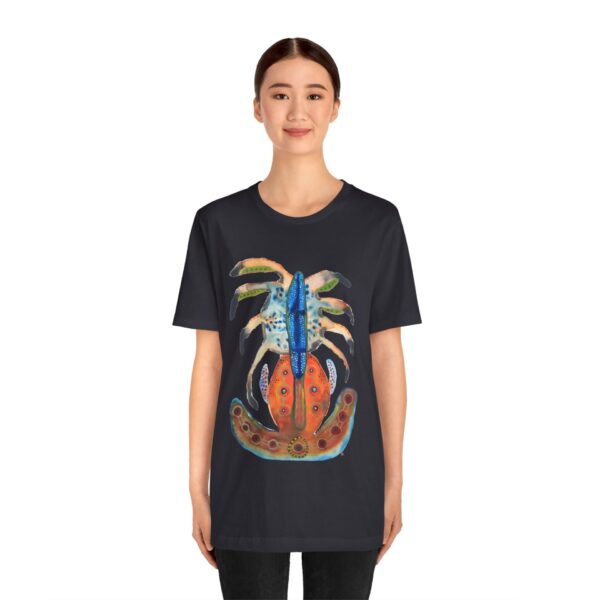 "Moulting" Print on Unisex Short Sleeve Tee