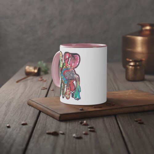 "Just Leaving" Print on Coffee Mug