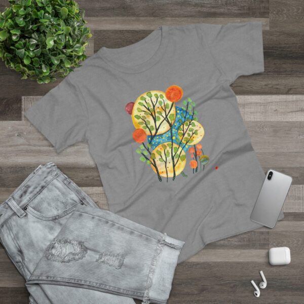 "Worlds" Print on Women's T-Shirt