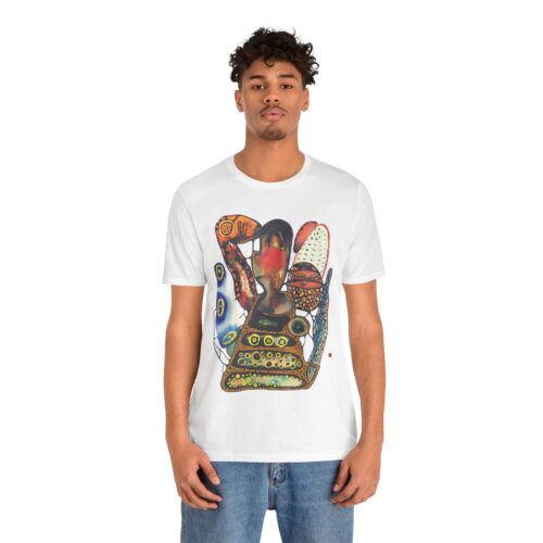 "Digging" Print on Unisex Short Sleeve Tee