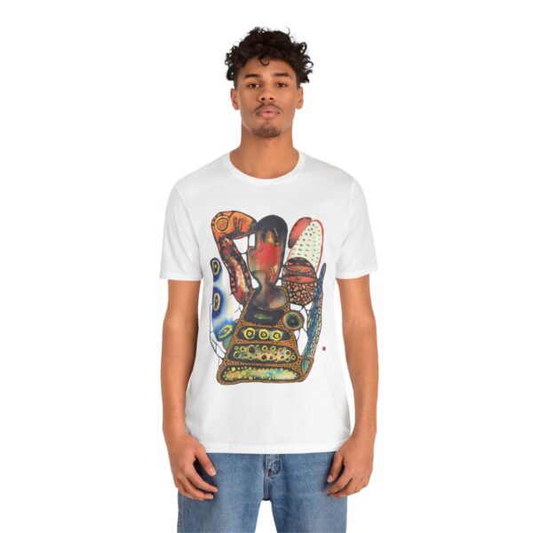 "Digging" Print on Unisex Short Sleeve Tee