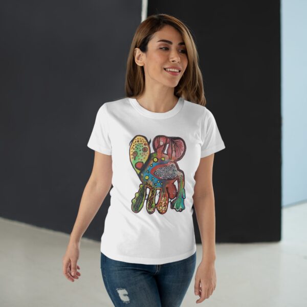 "Just Leaving" Print on Women's T-Shirt