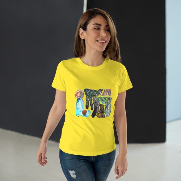 "Hearding" Print on Women's T-Shirt