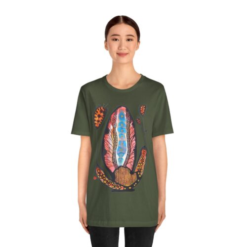 "Gymnospore" Print on Unisex T-Shirt