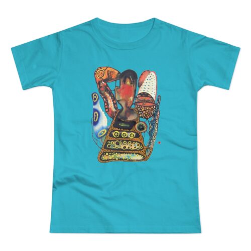"Digging" Print on Women's T-Shirt