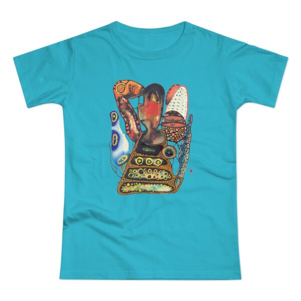"Digging" Print on Women's T-Shirt