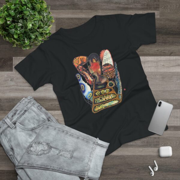 "Digging" Print on Women's T-Shirt